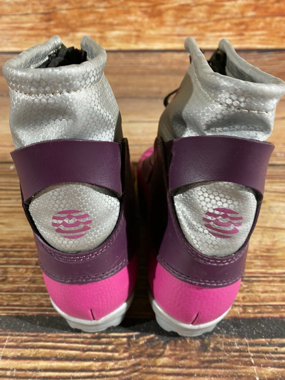 Alpina Frost Kids Nordic Cross Country Ski Boots Size EU36 US4.5 for NNN A-223