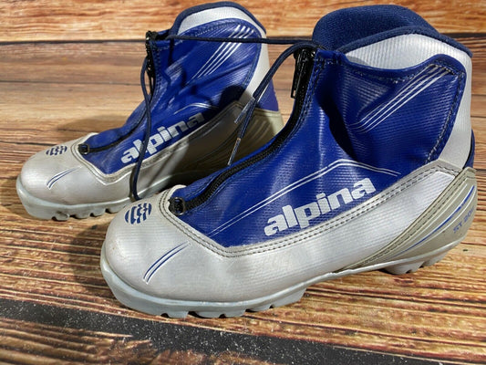 Alpina ST20jr Cross Country Ski Boots Classic NNN EU 36 US 4.5 Kids 235mm A-351