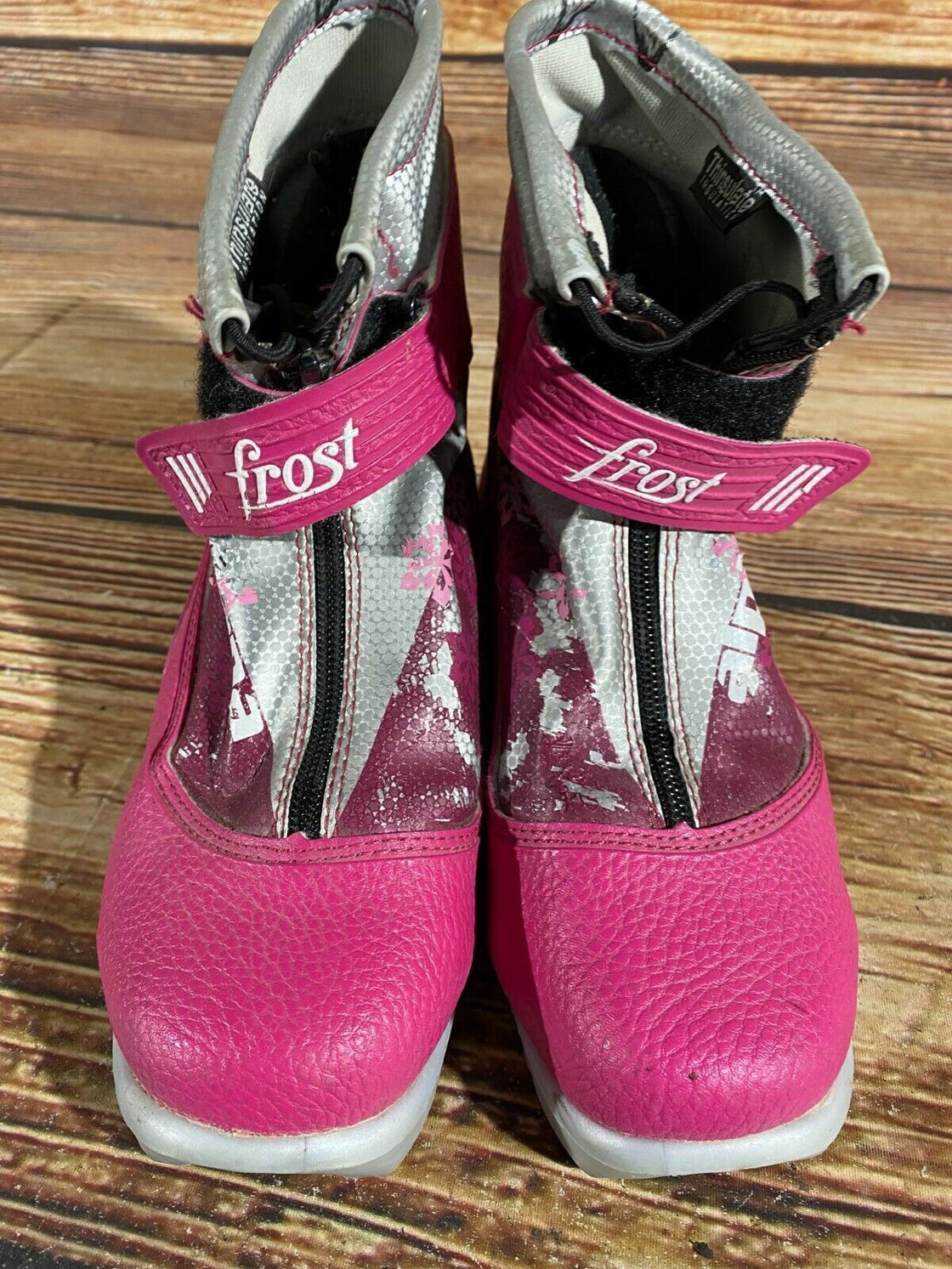 Alpina Frost Kids Nordic Cross Country Ski Boots Size EU34 US3 for NNN A-325