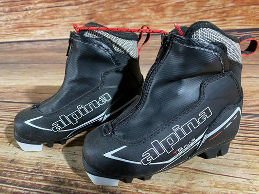 Alpina T5 Plus Cross Country Ski Boots Classic NNN EU 27 US 10 Kids 185mm A-167
