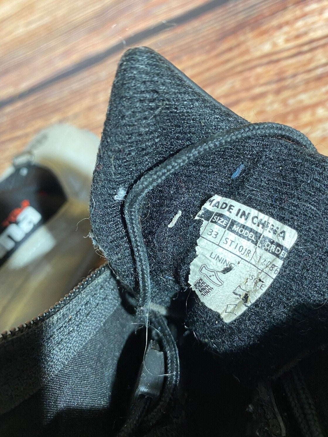 Alpina ST10jr Nordic Cross Country Ski Boots Kids Size EU33 US2 NNN A-1086