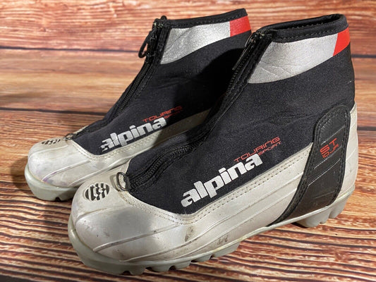 Alpina ST10jr Cross Country Ski Boots Classic NNN EU 34 US 3 Kids 225mm A-1093