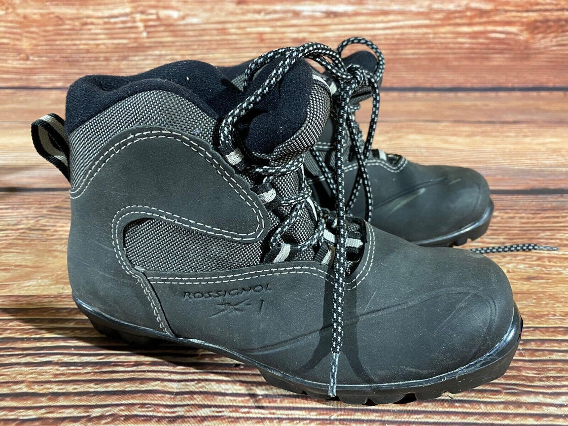Rossignol X1 Kids Nordic Cross Country Ski Boots Size EU37 US5 NNN O28