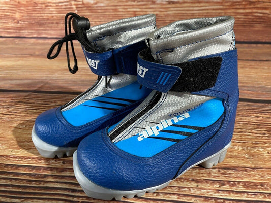 Alpina Frost Cross Country Ski Boots Classic NNN EU 26 US 9 Kids 173mm A-1101