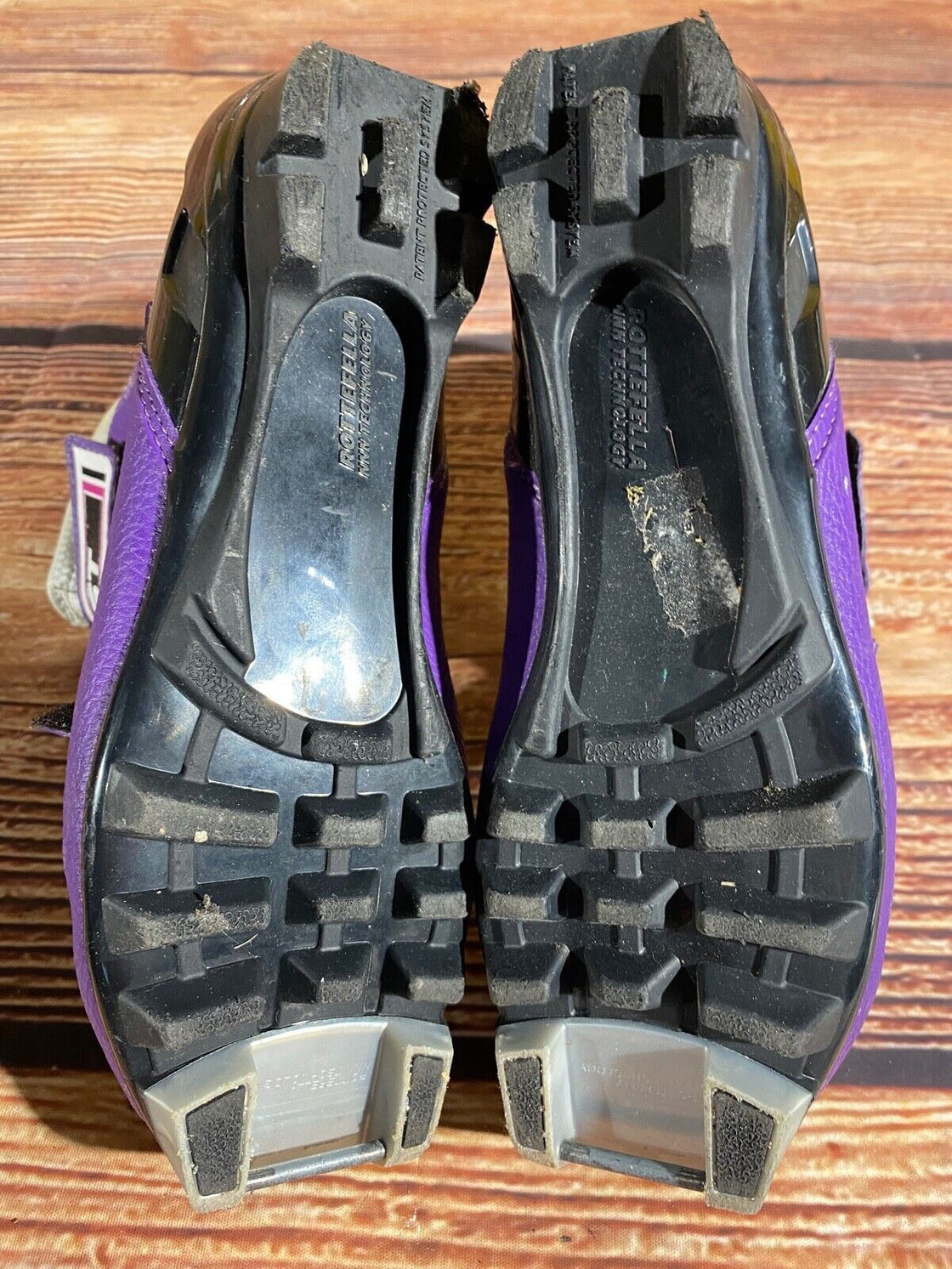 Alpina Frost Kids Nordic Cross Country Ski Boots Size EU35 U3.5 NNN A-1130