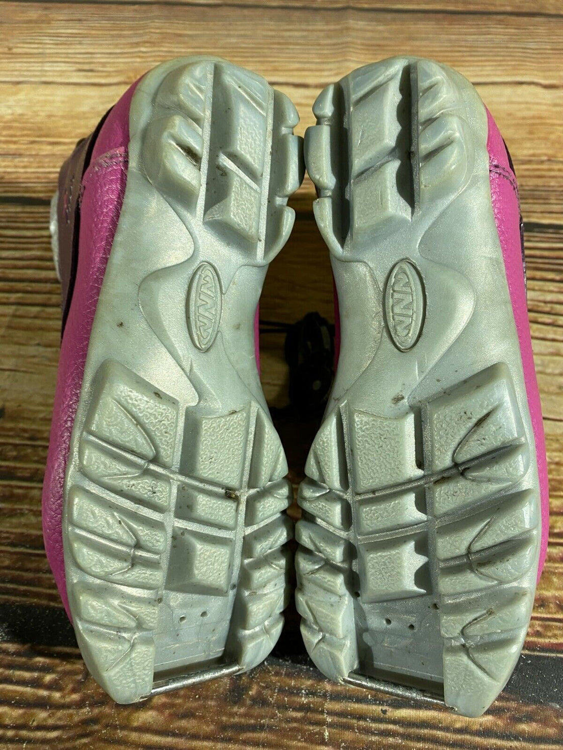 Alpina Frost Kids Nordic Cross Country Ski Boots Size EU31 US12.5 for NNN A-290