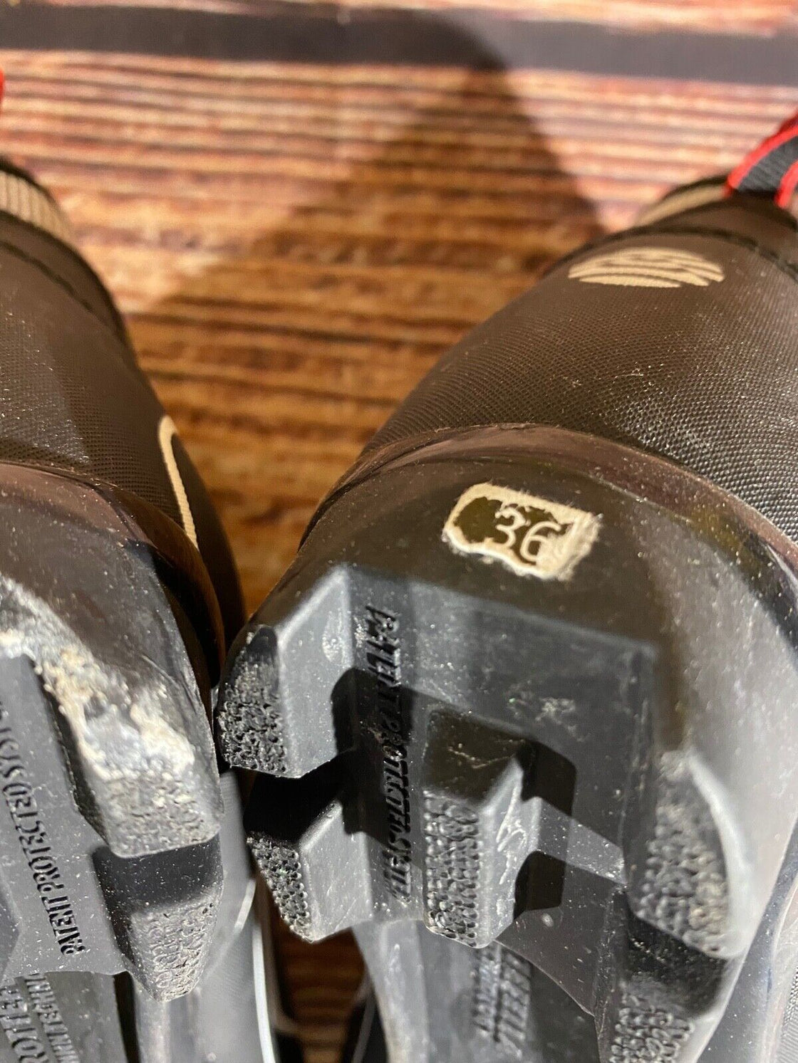 Alpina T5plus Nordic Cross Country Ski Boots Kids Size EU36 US4.5 NNN A-1064