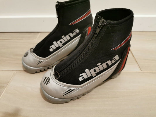 Alpina Cross Country Ski Boots Classic NNN EU 28 US 10.5 Kids 180mm
