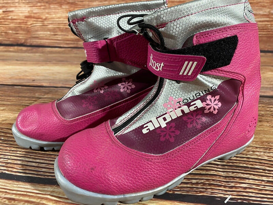 Alpina Frost Cross Country Ski Boots Classic NNN EU 36 US 4.5 Kids 235mm A-1182