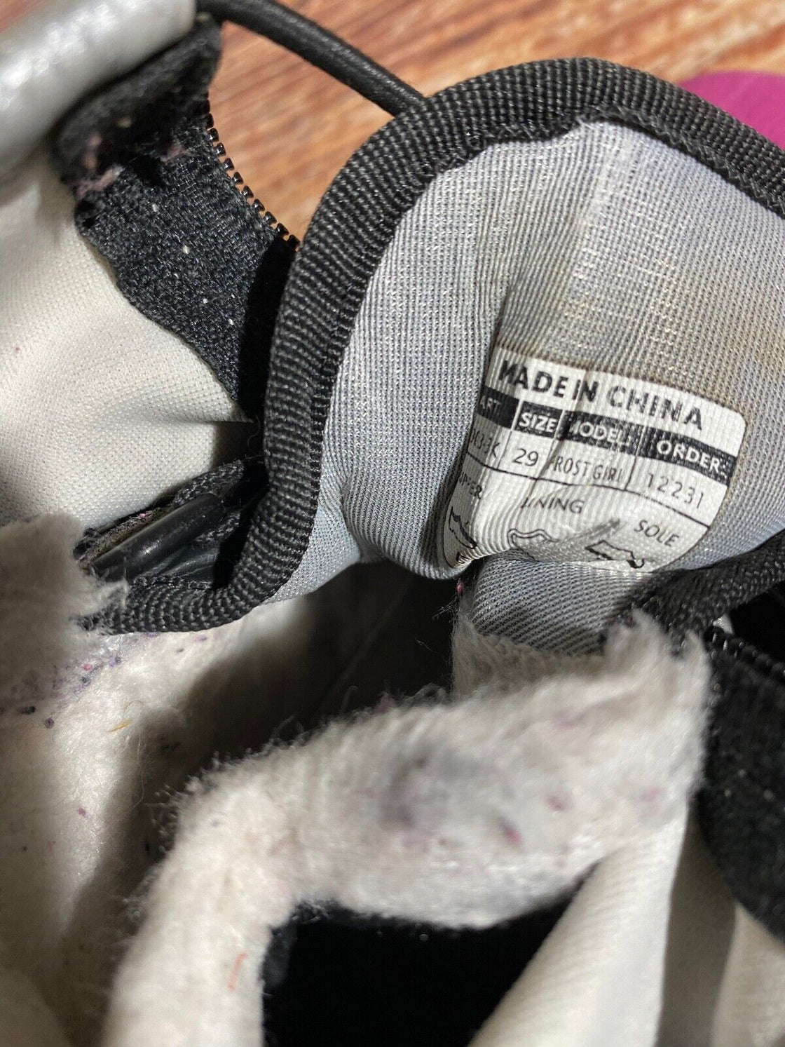 Alpina Frost Nordic Cross Country Ski Boots Kids Size EU29 US11 NNN A-1105