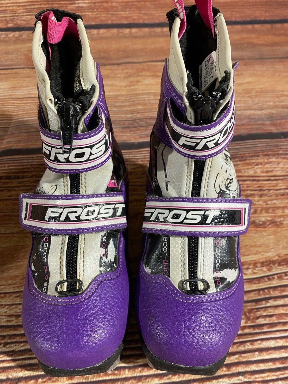 Alpina FrostNordic Cross Country Ski Boots Kids Size EU29 US11 NNN A-1049