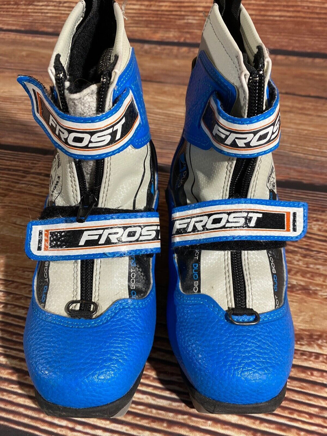 Alpina Frost Nordic Cross Country Ski Boots Kids Size EU31 US12.5 NNN A-1035