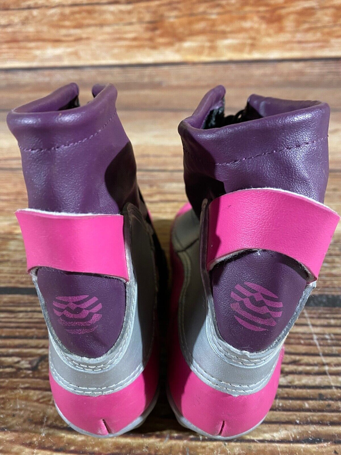 Alpina Frost Kids Nordic Cross Country Ski Boots Size EU32 US1.5 for NNN A-930