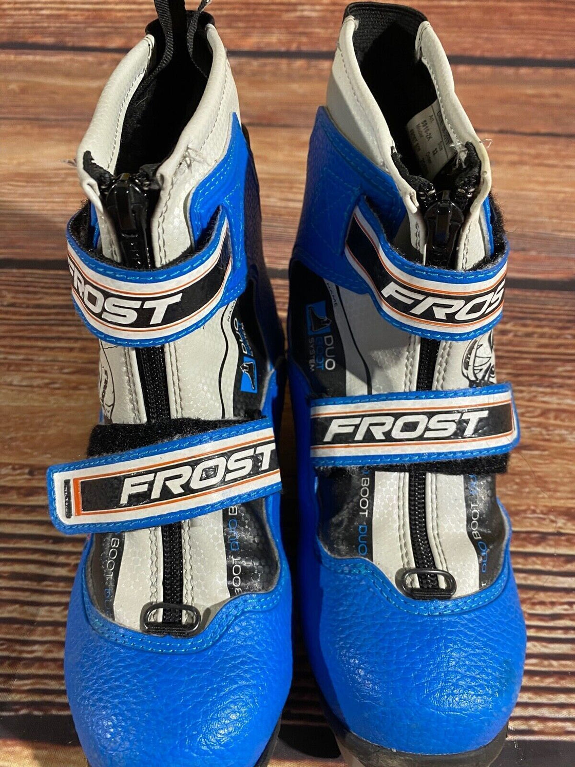 Alpina Frost Kids Nordic Cross Country Ski Boots Size EU32 US1.5 NNN A-1177