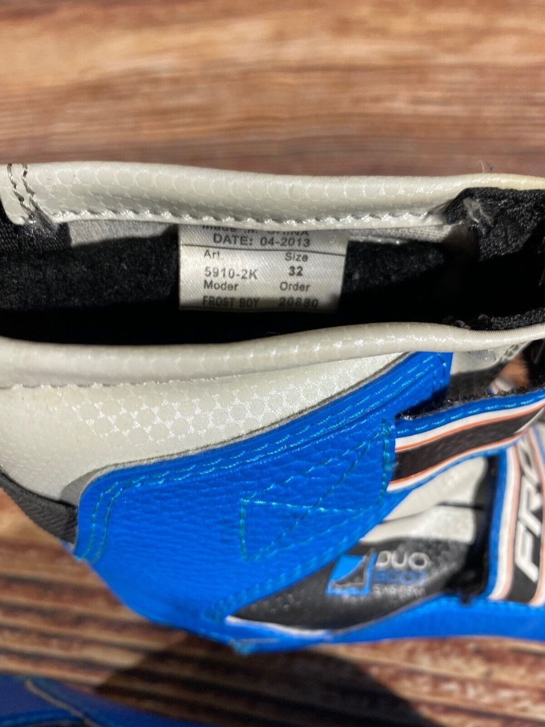 Alpina Frost Kids Nordic Cross Country Ski Boots Size EU32 US1.5 NNN A-1177