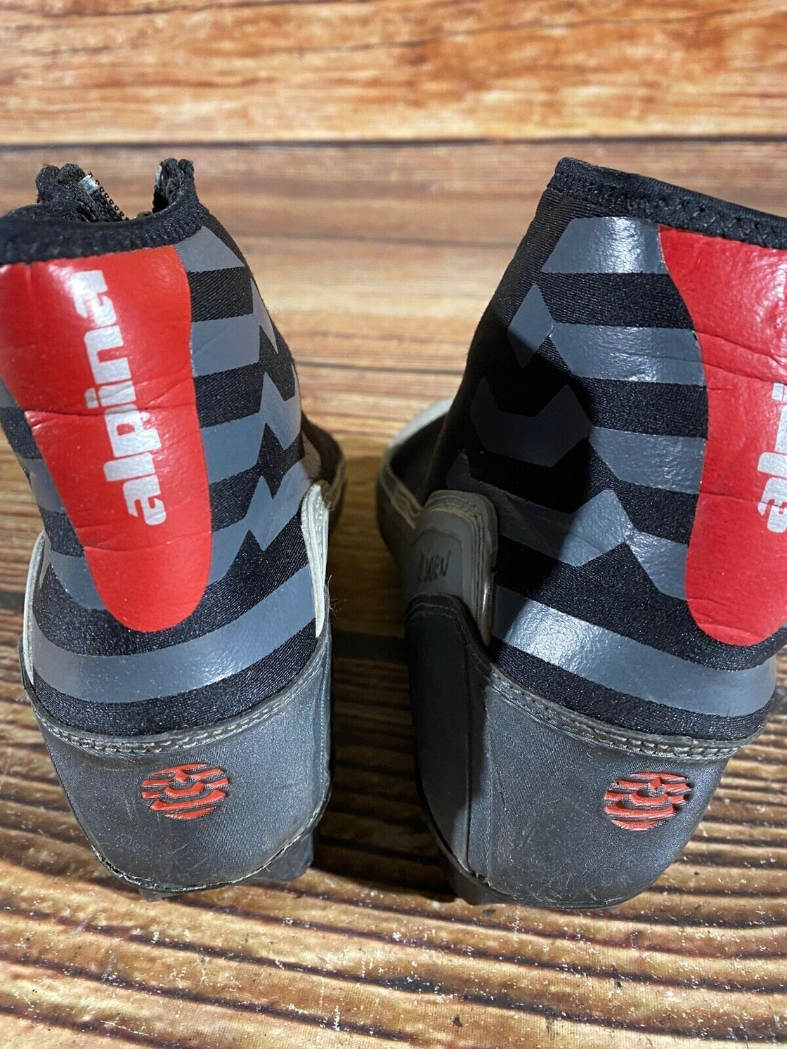 Alpina T10jr Kids Nordic Cross Country Ski Boots Size EU34 US3 for NNN A-903