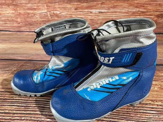 Alpina Frost Cross Country Ski Boots Classic NNN EU 33 US 2 Kids 220mm A-1107