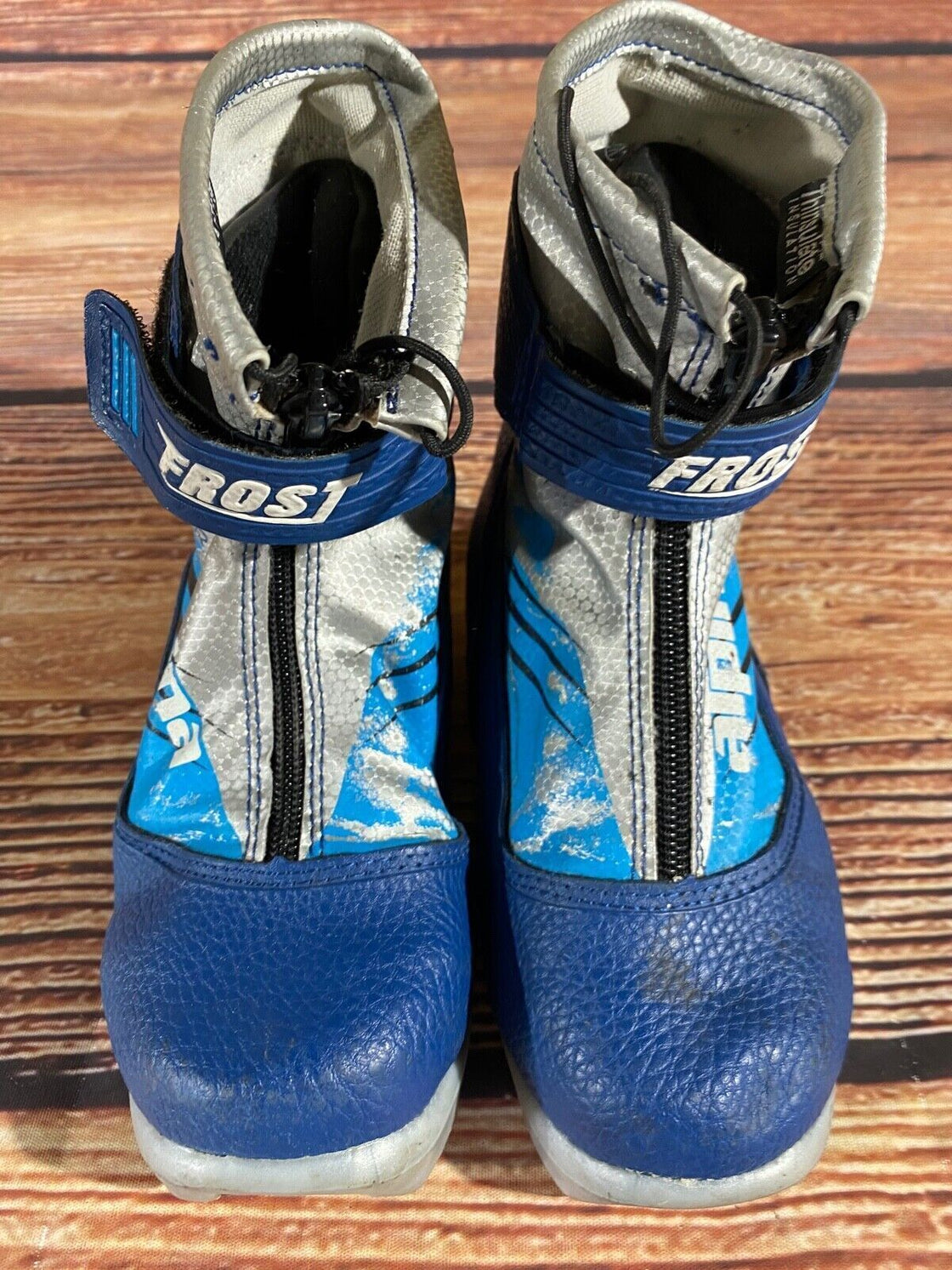 Alpina Frost Nordic Cross Country Ski Boots Kids Size EU33 US2 NNN A-1107