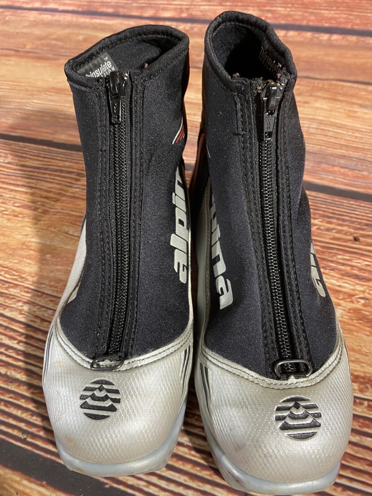 Alpina ST10jr Cross Country Ski Boots Classic NNN EU 35 US 3.5 Kids 230mm A-1094