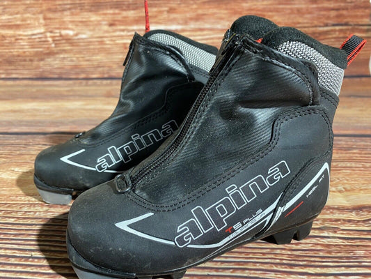 Alpina T5Plus Cross Country Ski Boots Classic NNN EU 28 US 10.5 Kids A-1118