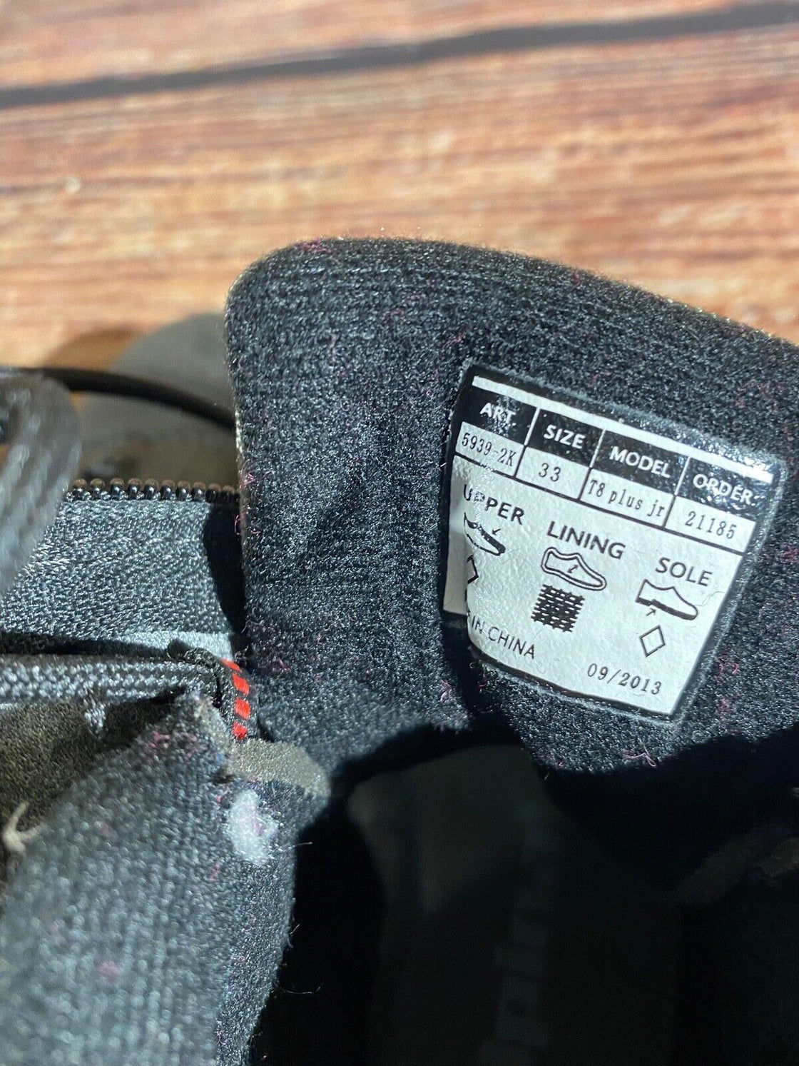 Alpina Touring Kids Nordic Cross Country Ski Boots Size EU33 US2 NNN A-1160