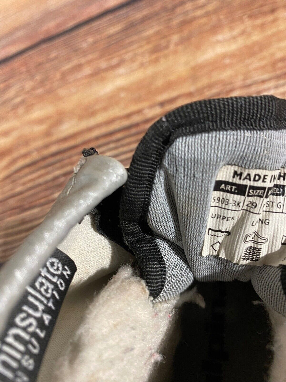 Alpina Frost Kids Nordic Cross Country Ski Boots Size EU29 US11 NNN A-1178