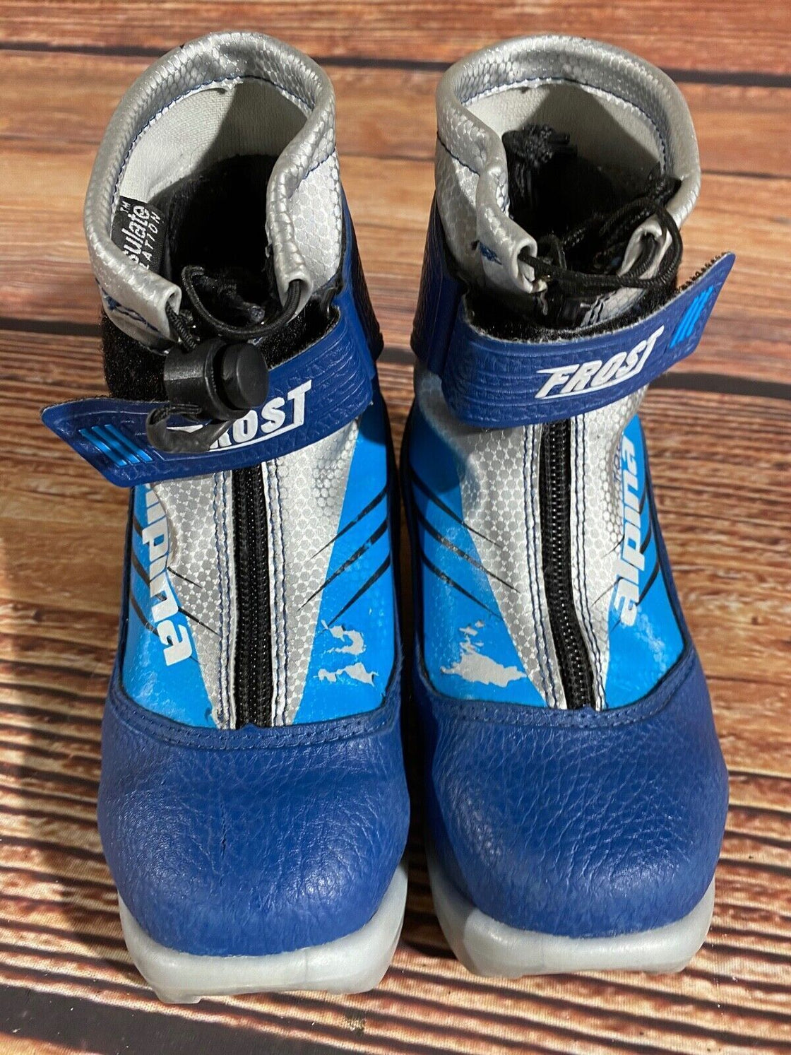 Alpina Frost Nordic Cross Country Ski Boots Kids Size EU30 US12 NNN A-1040
