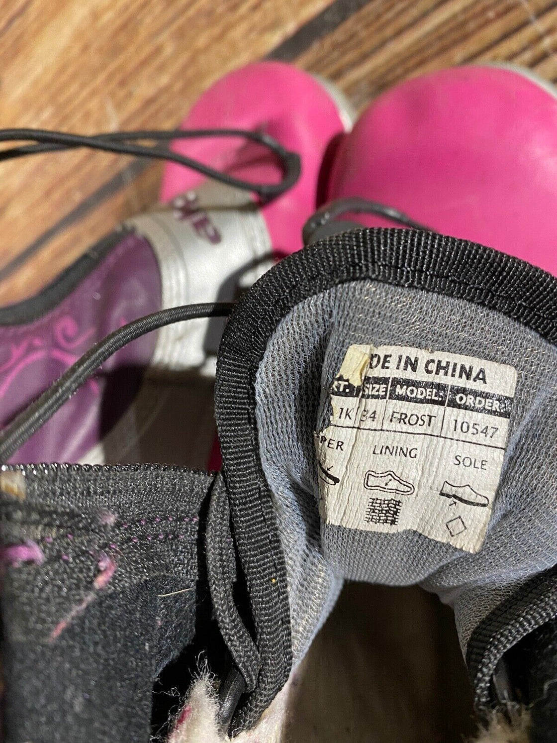 Alpina Frost Kids Nordic Cross Country Ski Boots Size EU34 US3 for NNN A-900