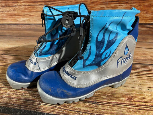 Alpina Frost Cross Country Ski Boots Classic NNN EU 32 US 1.5 Kids 215mm A-895