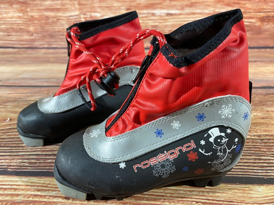 Rossignol Kids Nordic Cross Country Ski Boots Size EU28 US10.5 NNN O196