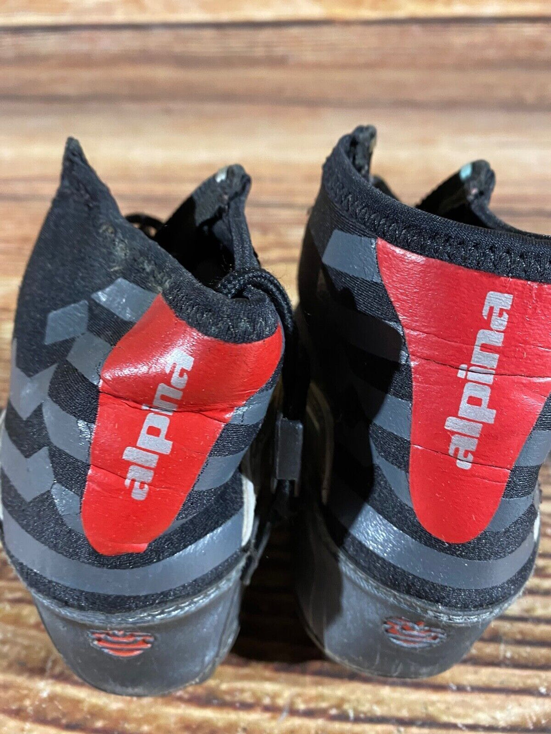 Alpina T10jr Kids Nordic Cross Country Ski Boots Size EU27 US9.5 for NNN A-905