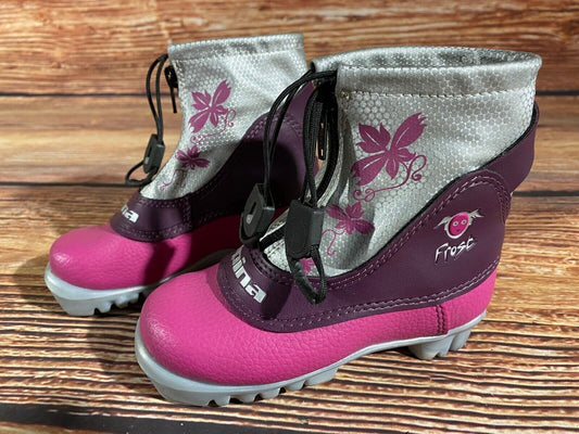 Alpina Frost Cross Country Ski Boots Classic NNN EU 27 US 10 Kids 180mm A-1056