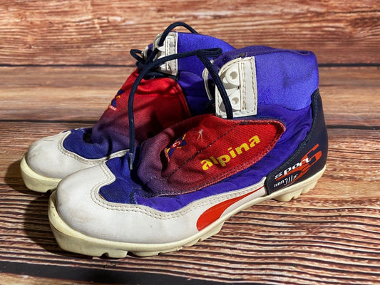 Alpina 311jr Cross Country Ski Boots Classic NNN EU 37 US 5 Kids 240mm A-1063