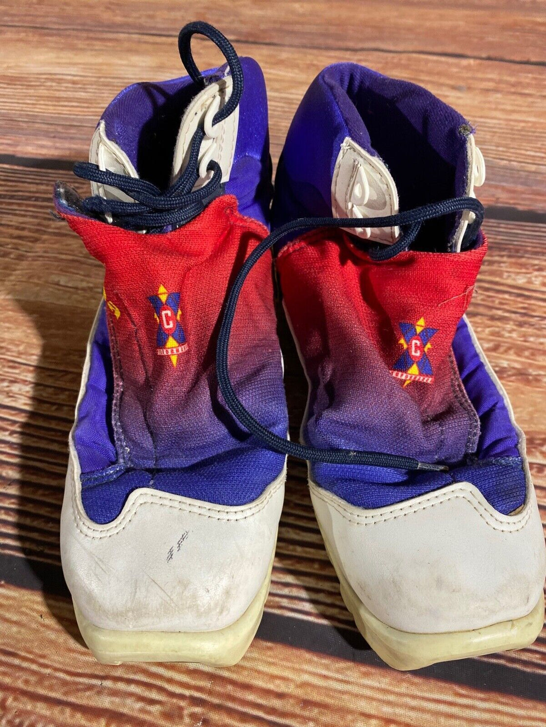 Alpina 311jr Nordic Cross Country Ski Boots Kids Size EU37 US5 NNN A-1063