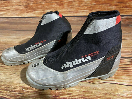Alpina ST10j Cross Country Ski Boots Classic NNN EU 33 US 2 Kids 215mm A-399