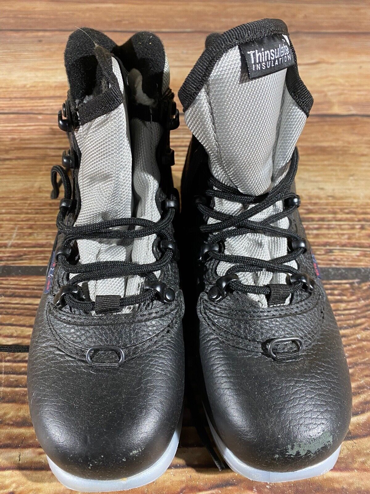 Alpina 125 Cross Country Ski Boots Classic NNN EU 34 US 3 Kids 220mm A-729
