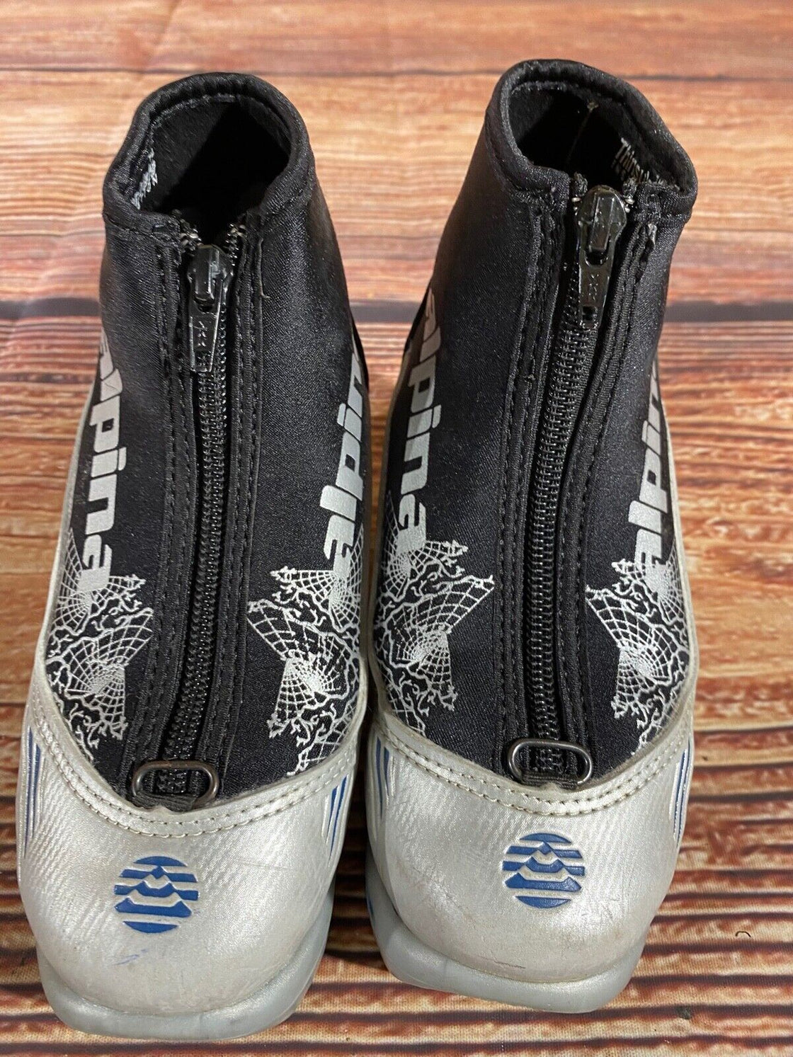 Alpina ST10jr Nordic Cross Country Ski Boots Kids Size EU29 US11 NNN A-1071