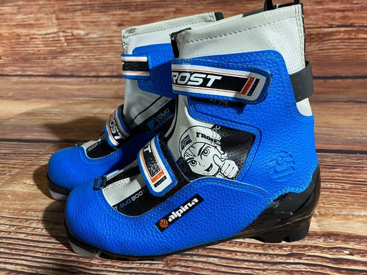 Alpina Frost Cross Country Ski Boots Classic NNN EU 34 US 3 Kids 225mm A-1346