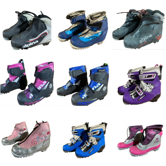 Alpina Cross Country Ski Boots Classic NNN EU 25 US 8.5 Kids