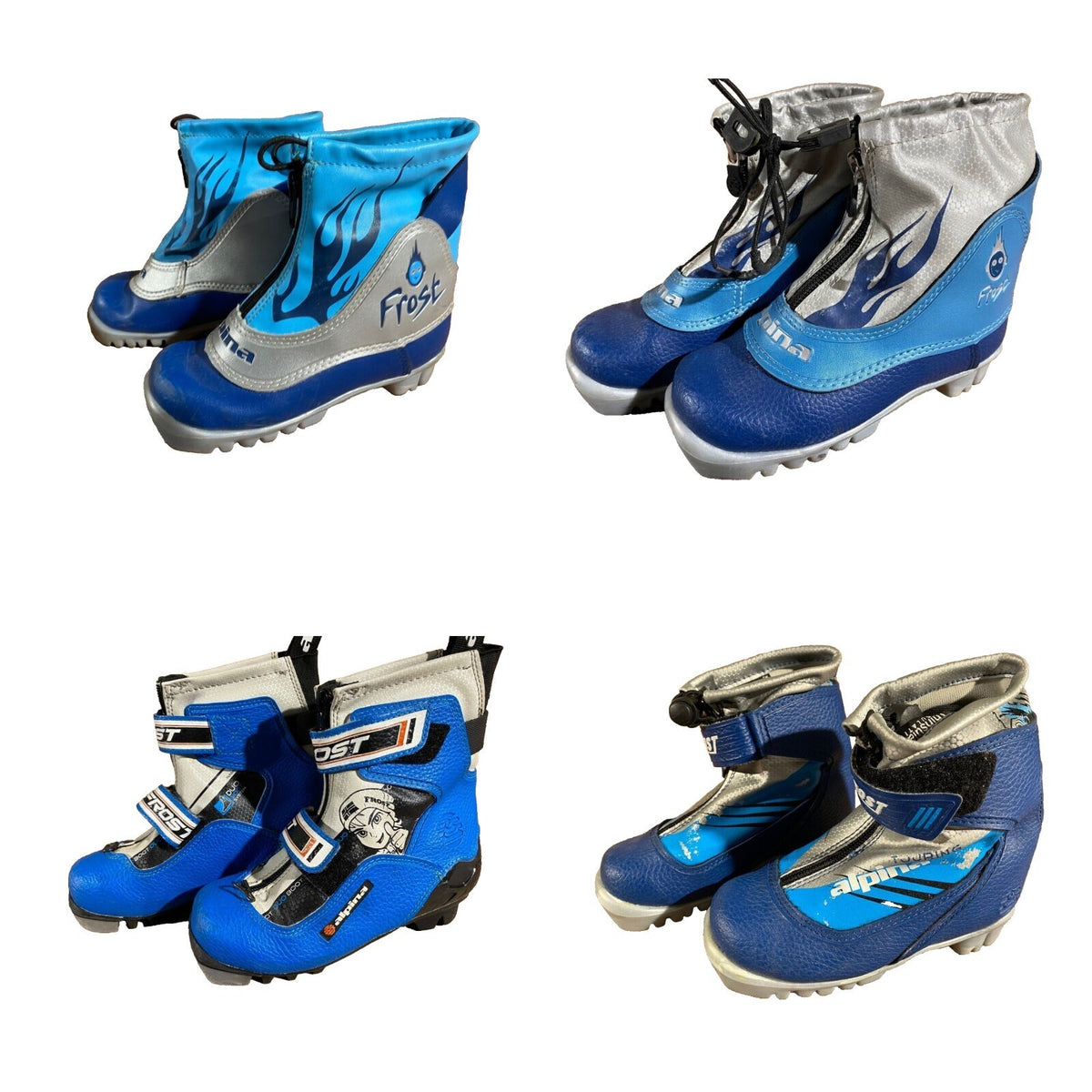 Alpina Cross Country Ski Boots Classic NNN EU 25 US 8.5 Kids