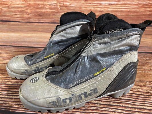 Alpina SR20jr Cross Country Ski Boots Classic NNN EU 32 US 1.5 Kids 215mm A-1125
