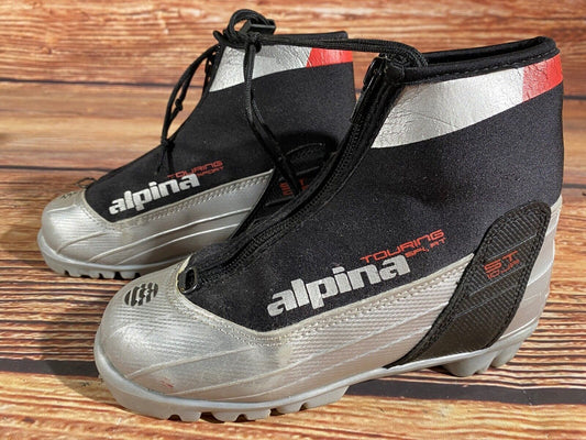 Alpina ST10jr Cross Country Ski Boots Classic NNN EU 33 US 2 Kids 220mm A-1143