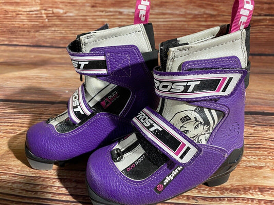 Alpina Frost Cross Country Ski Boots Classic NNN EU 25 US 8.5 Kids 168mm A-1288