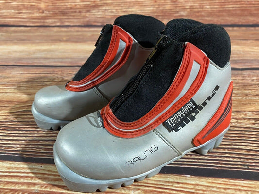 Alpina ST10jr Cross Country Ski Boots Classic NNN EU 27 US 10 Kids 180mm A-1281