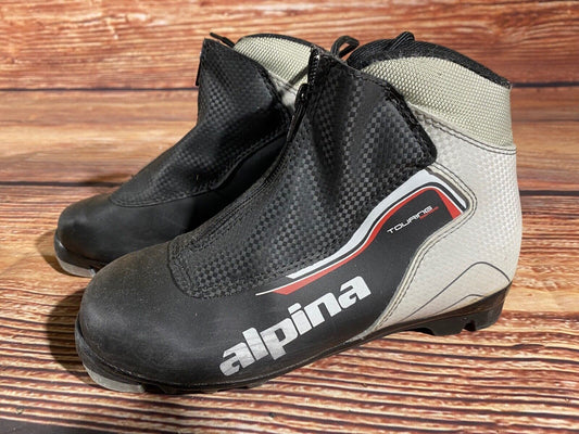 Alpina Touring Cross Country Ski Boots Classic NNN EU 36 US 4.5 Kids A-1357