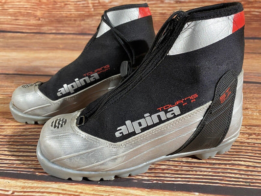 Alpina ST10jr Cross Country Ski Boots Classic NNN EU 34 US 3 Kids 225mm A-1276