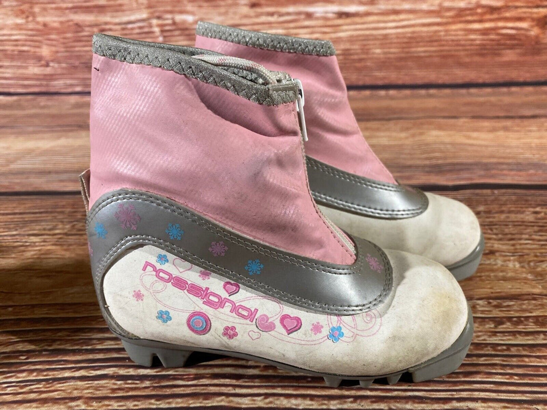 Rossignol Kids Nordic Cross Country Ski Boots Size EU29 US11 NNN O187