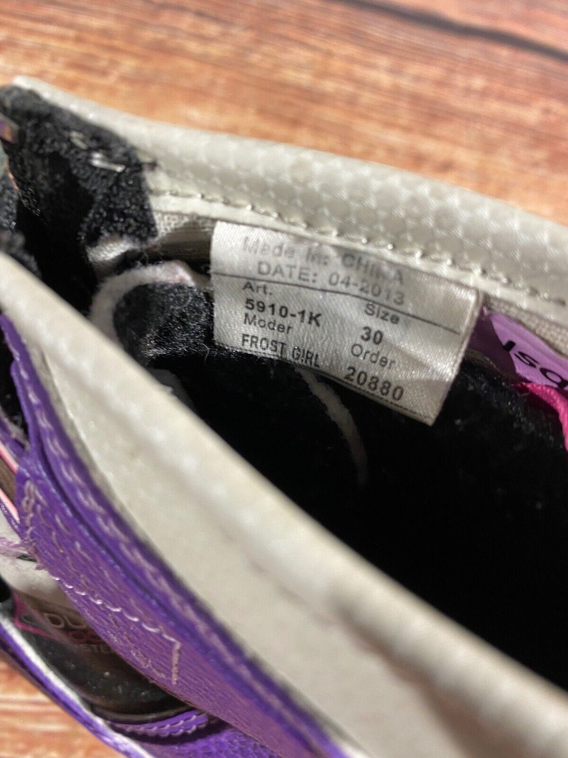 Alpina Frost Kids Nordic Cross Country Ski Boots Size EU30 US12 NNN A-1271