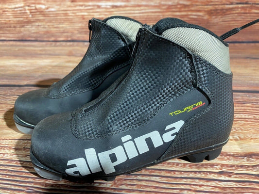 Alpina Touring Cross Country Ski Boots Classic NNN EU 33 US 2 Kids 220mm A-1161