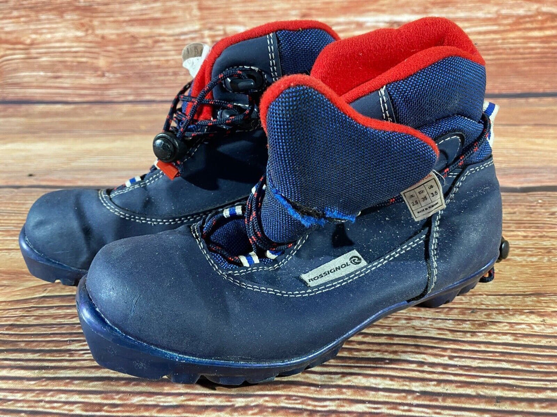 Rossignol Kids Nordic Cross Country Ski Boots Size EU35 US3.5 NNN O178